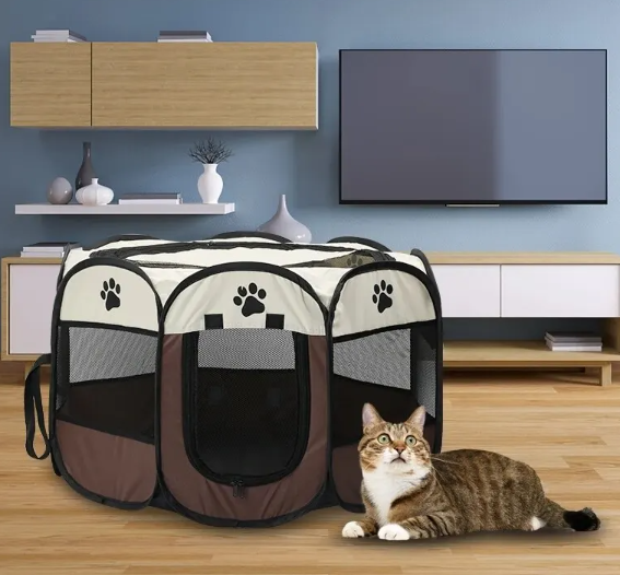 CORRAL PLEGABLE PARA MASCOTAS