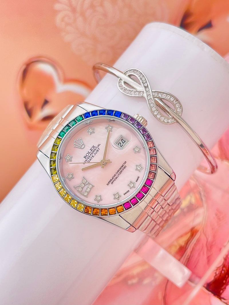 RELOJ ROLEX Stones Colors